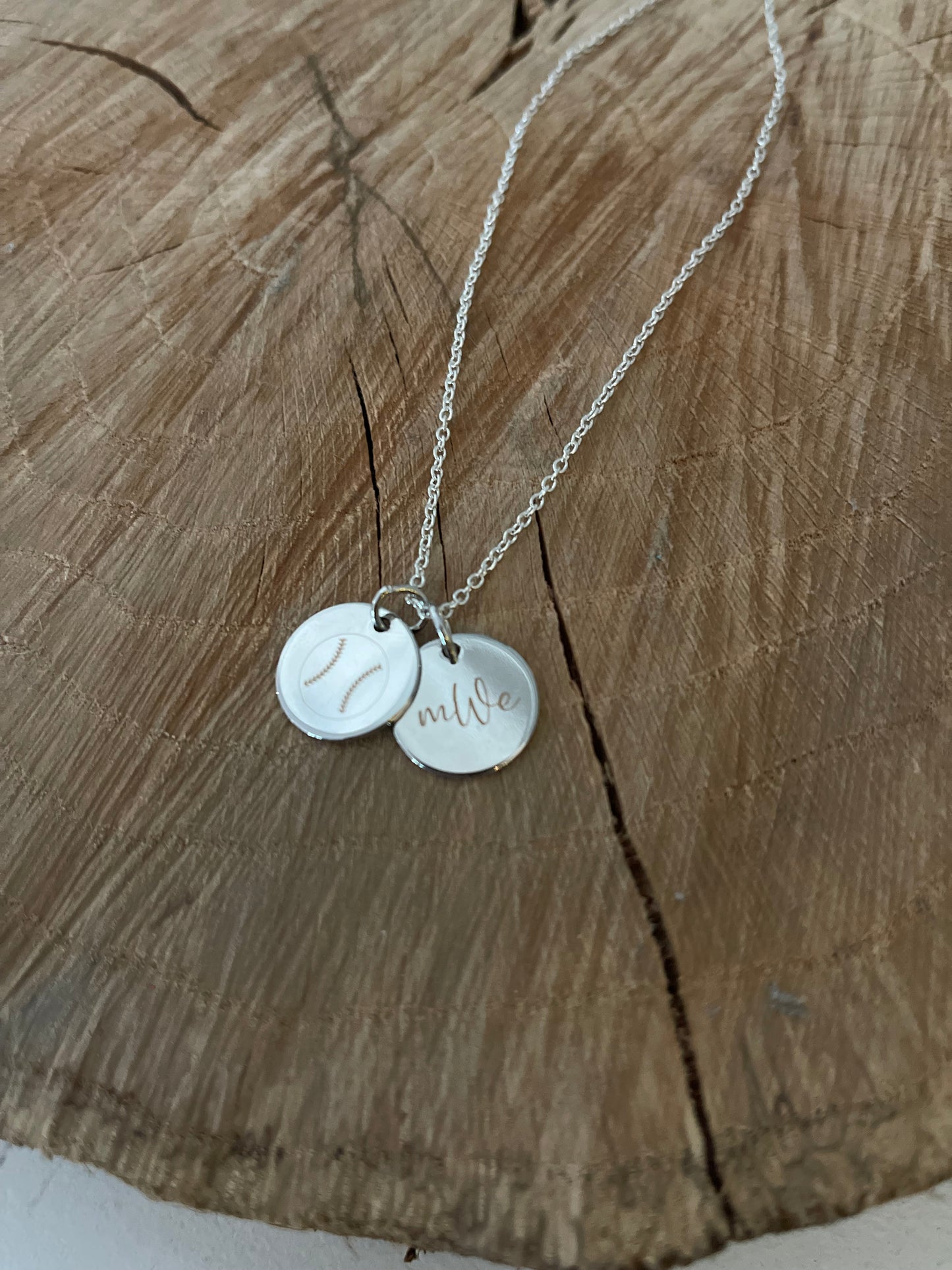 Laser Engraved Necklace