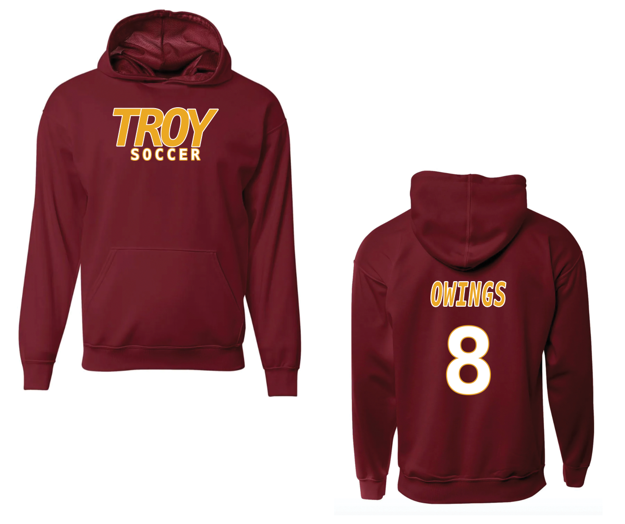 Troy 8U All-Star Soccer Player Hoodie