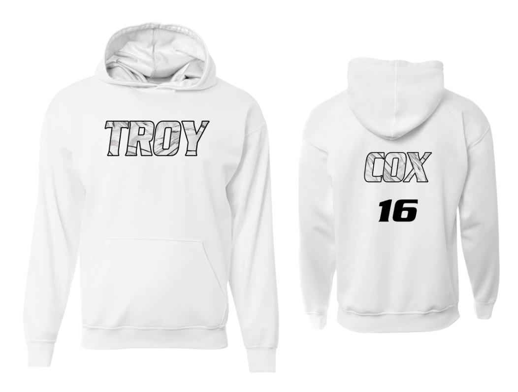 Troy 10U Girls All-Star Soccer Player Hoodie