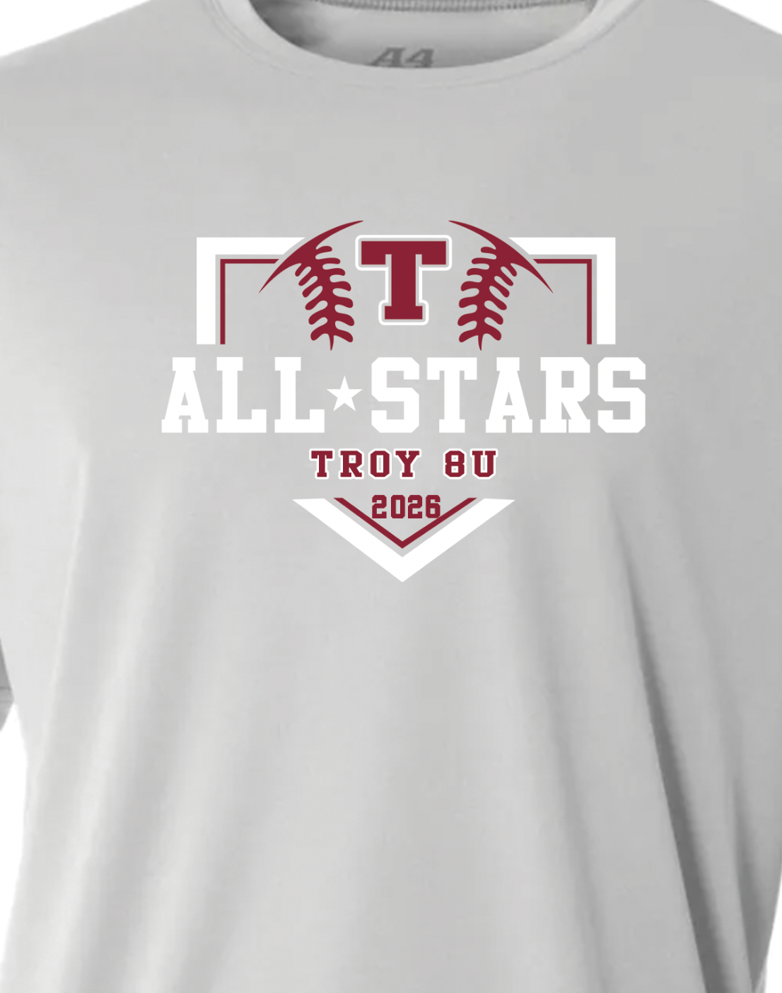 Troy 2026 8U All Stars Baseball *Order closes 5/18