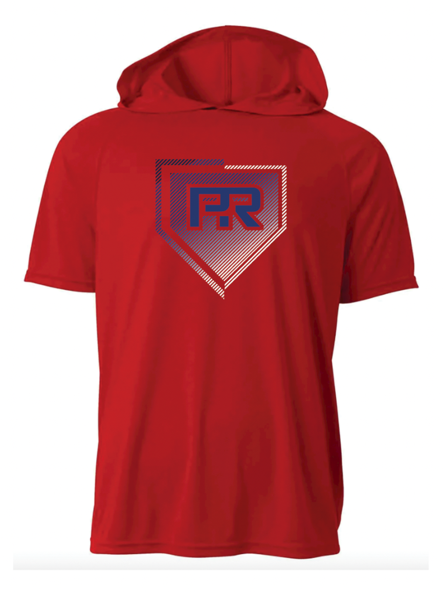 Gradient Baseball Team Spirit Hoodie