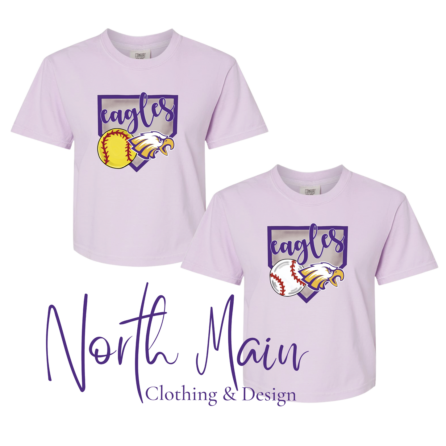 Home Plate Baseball/Softball Team Shirt (Youth)