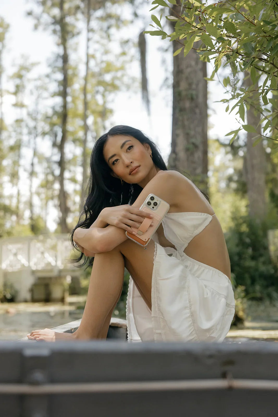 Creamsicle Color Block Magnetic Case and Wallet