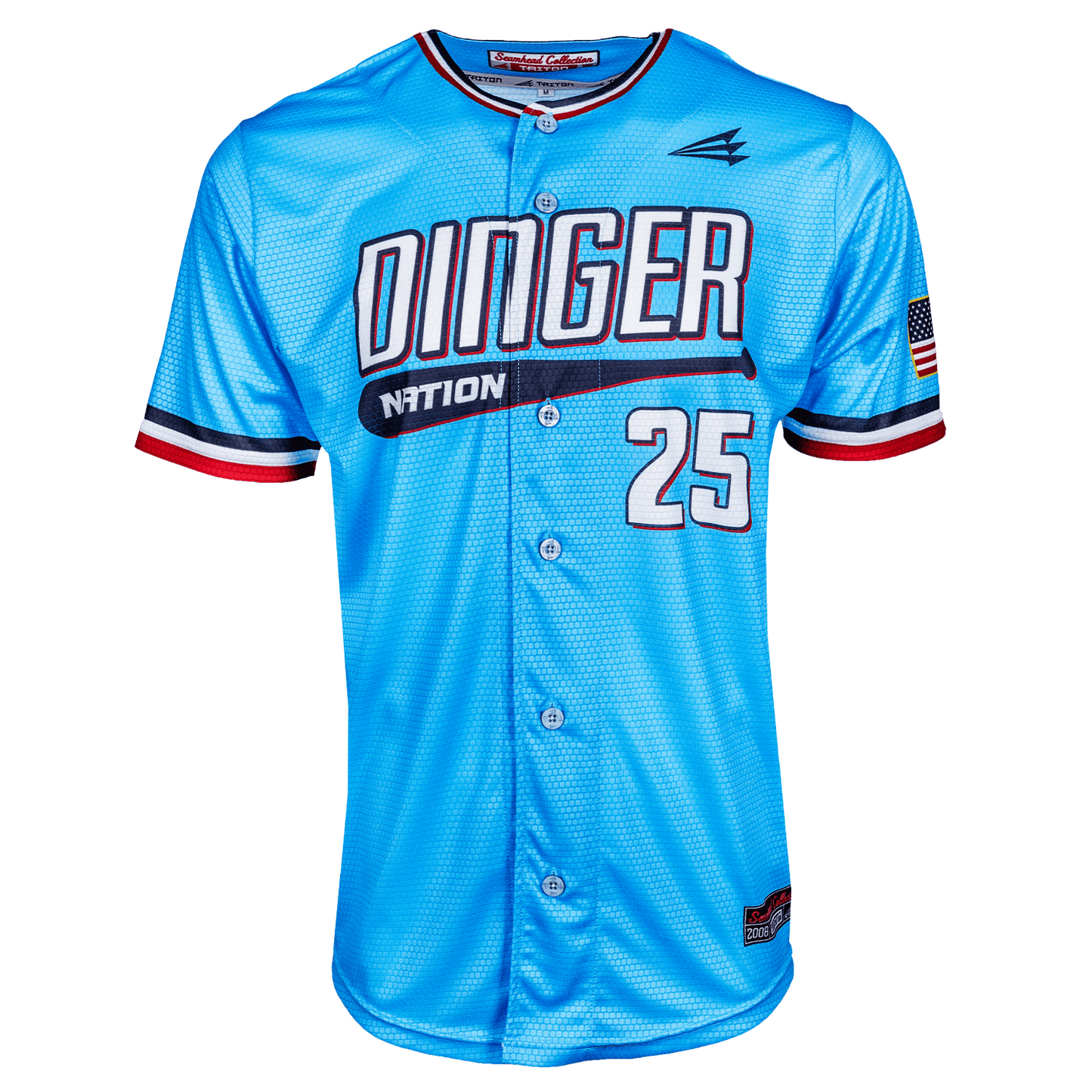 Dinger Nation USA Lifestyle Baseball Jersey