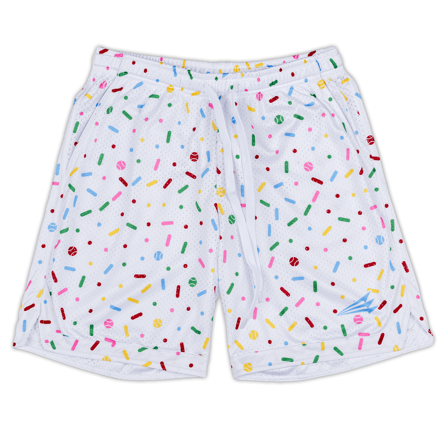 Sprinkles and Seams Mesh Lifestyle Baseball Shorts
