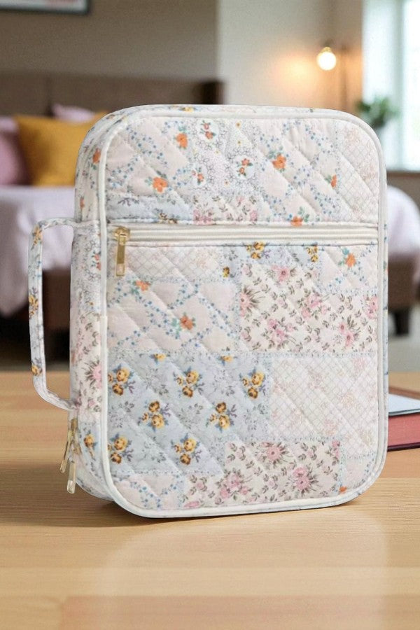 SC - ETA 9/2 - Leah Multi-Print Floral Bible Cover