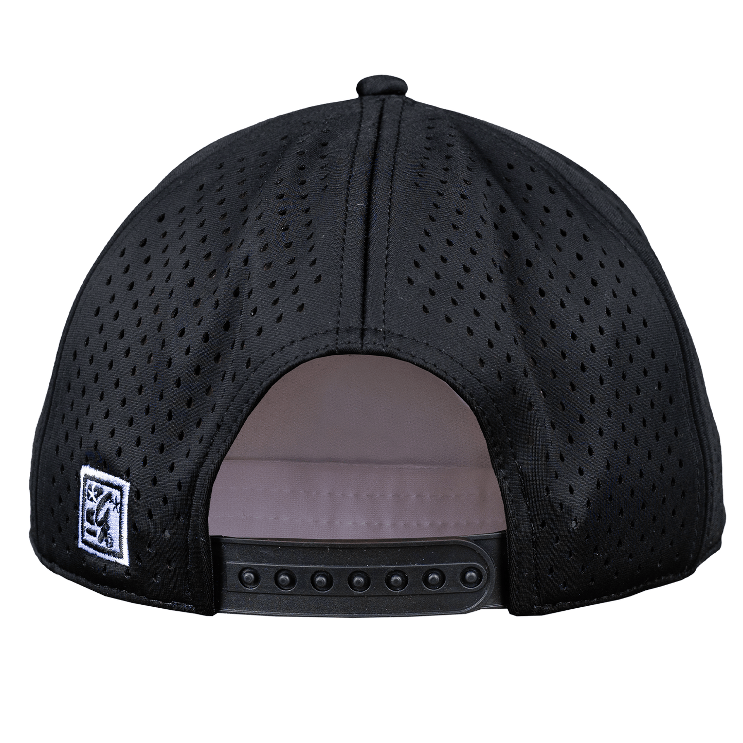 Seamhead Rope Snapback Hat (Black)