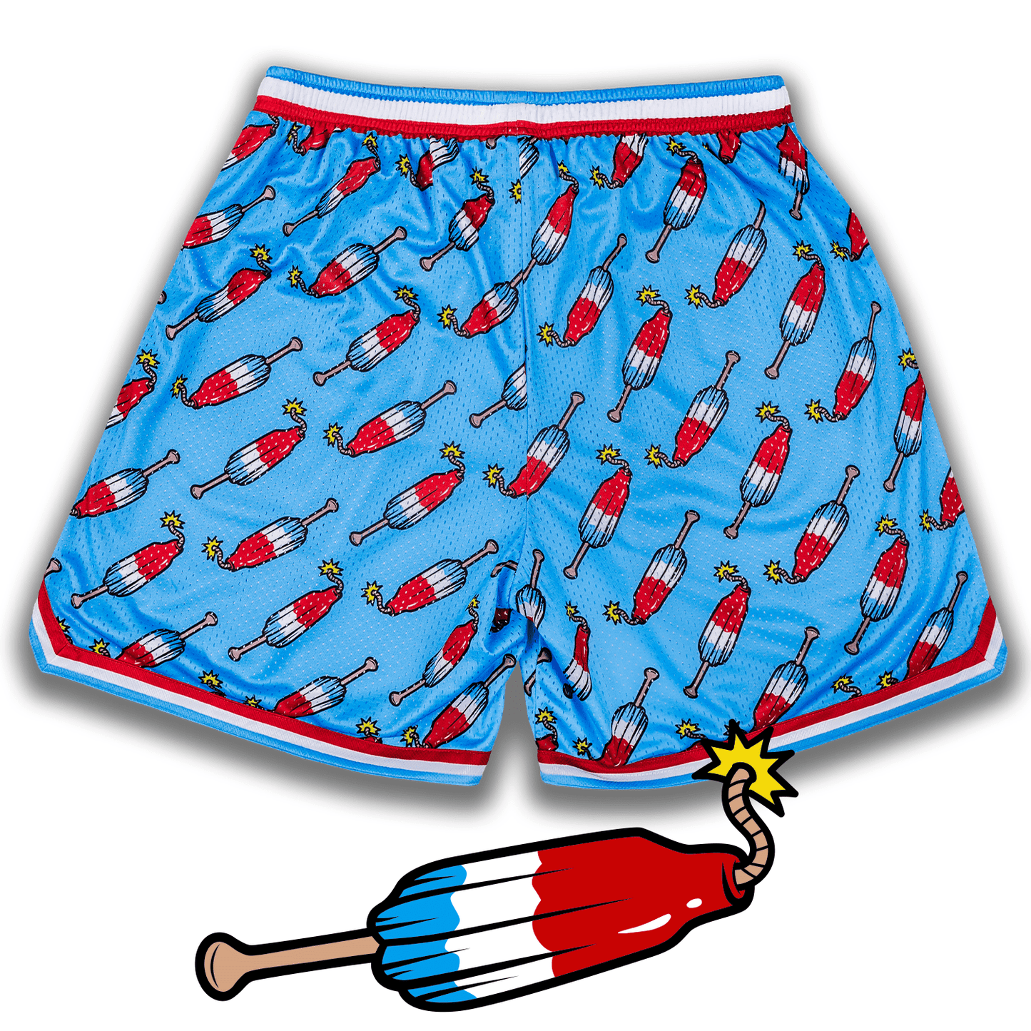 Freedom Pops Mesh Lifestyle Baseball Shorts