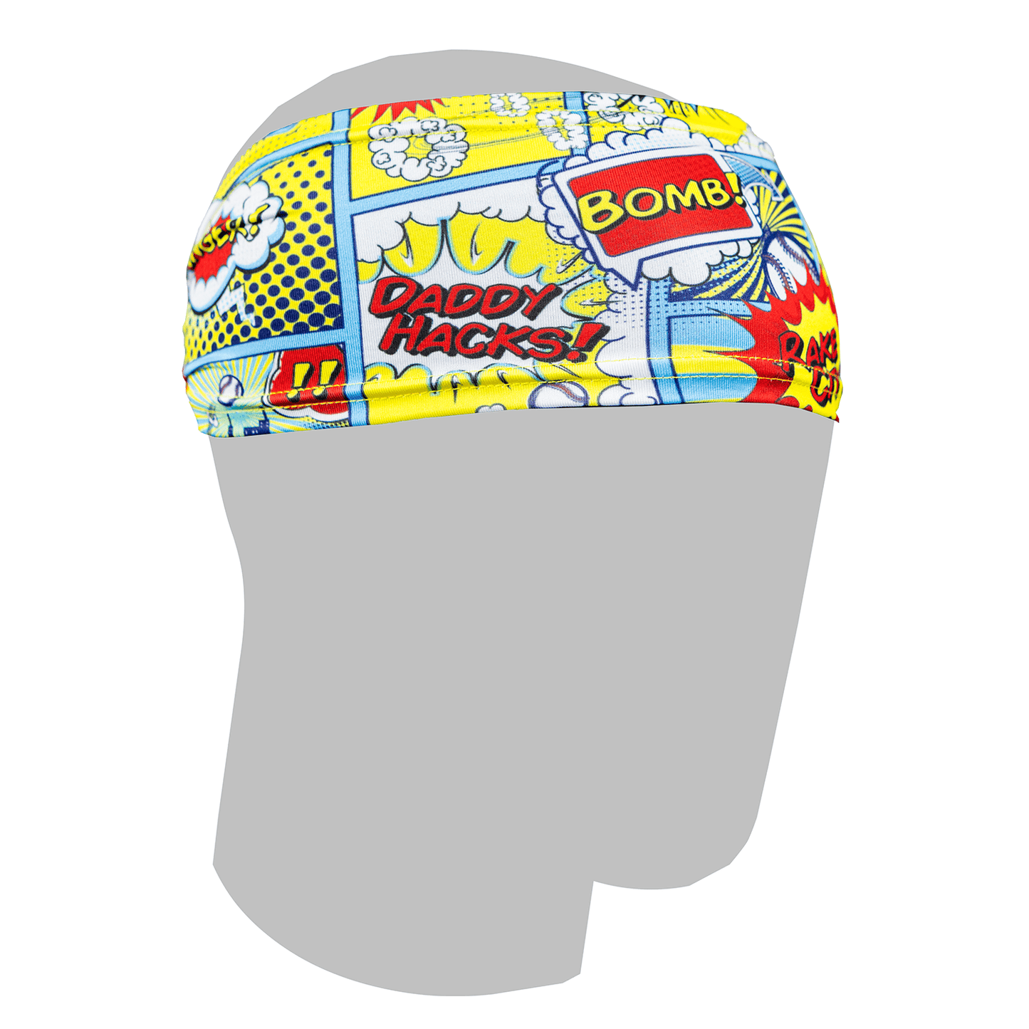 Comic Book Bombs Baseball HyperMAX Headband
