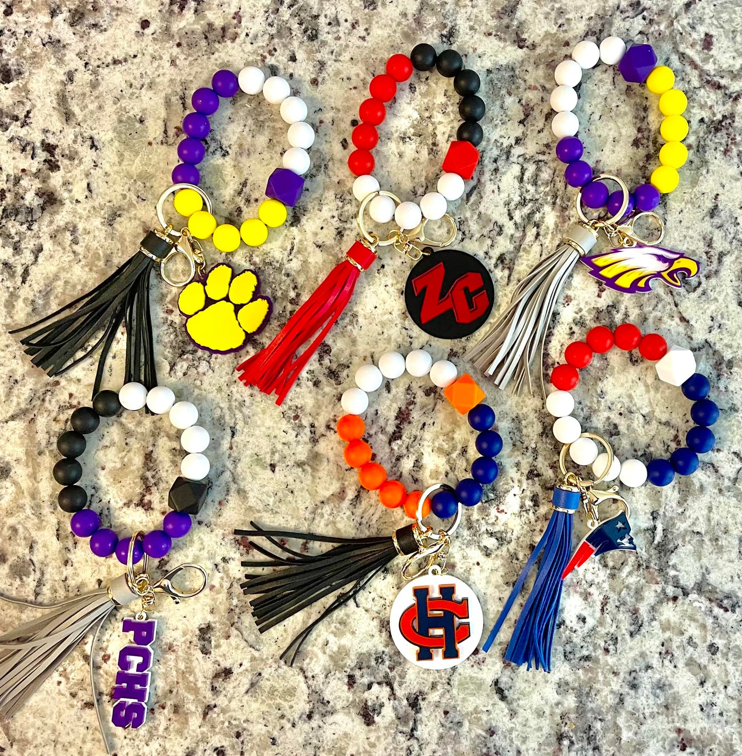 School Spirit Keychain