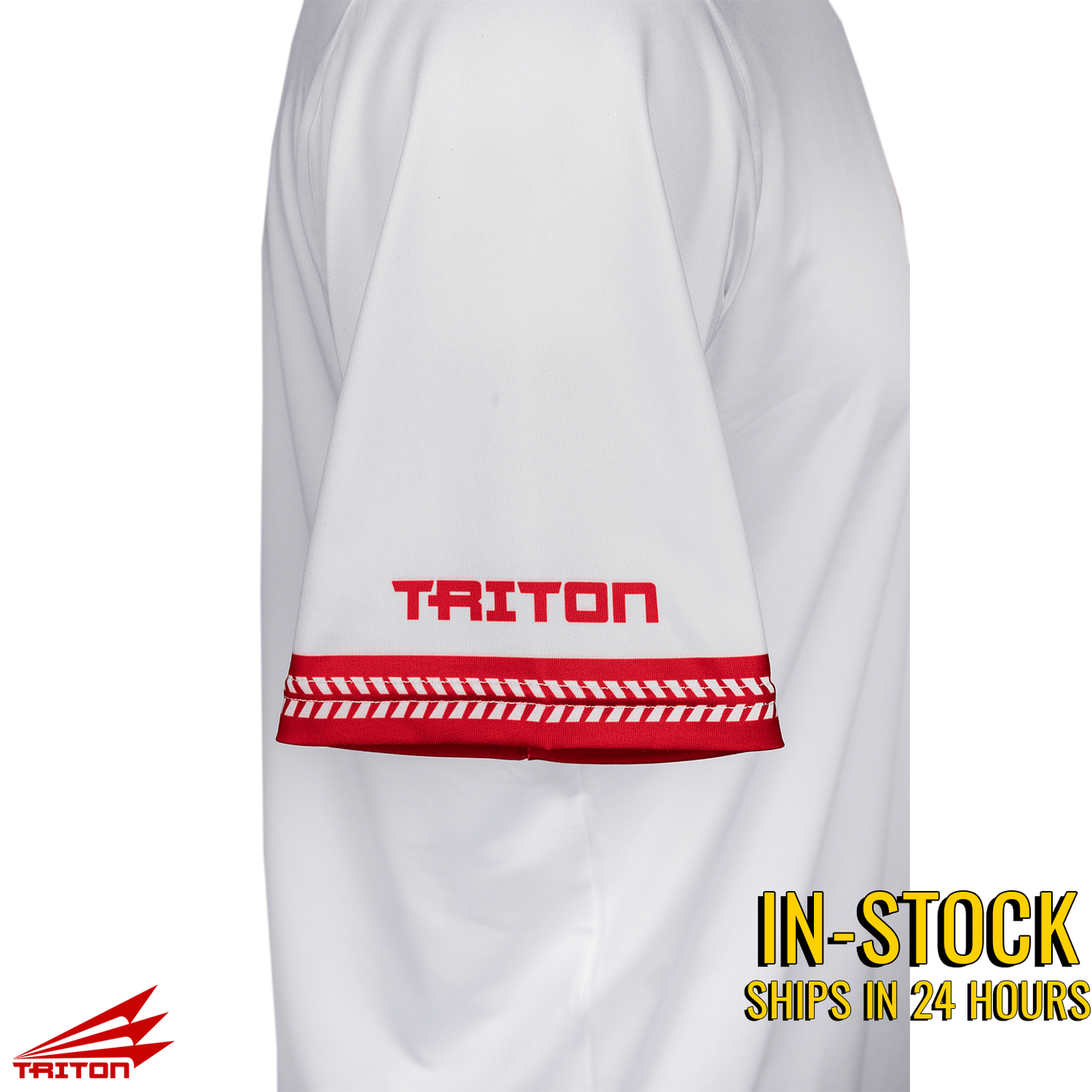 Baseball Seam Cross HyperMAX Short Sleeve Hoodie