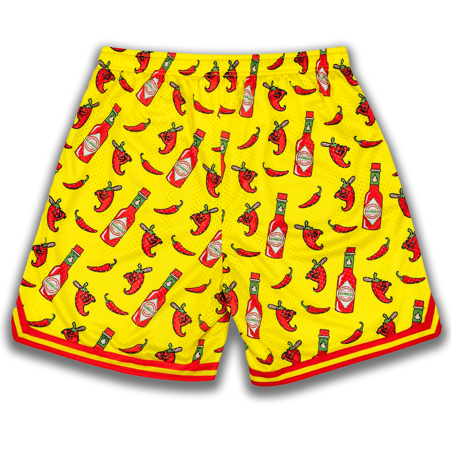 Ghost Peppers Mesh Lifestyle Baseball Shorts