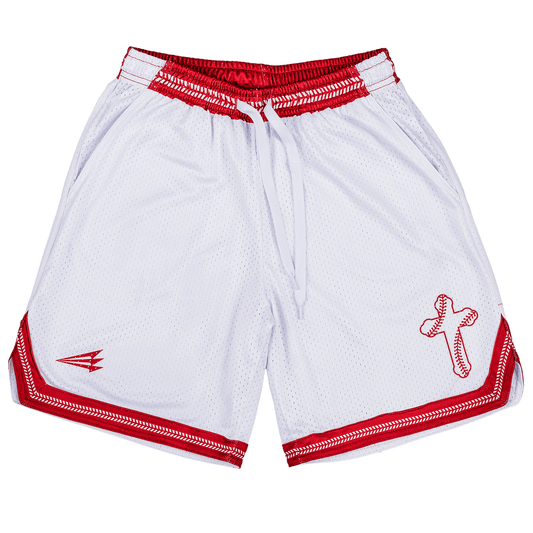 Baseball Seam Cross Lifestyle Baseball Mesh Shorts
