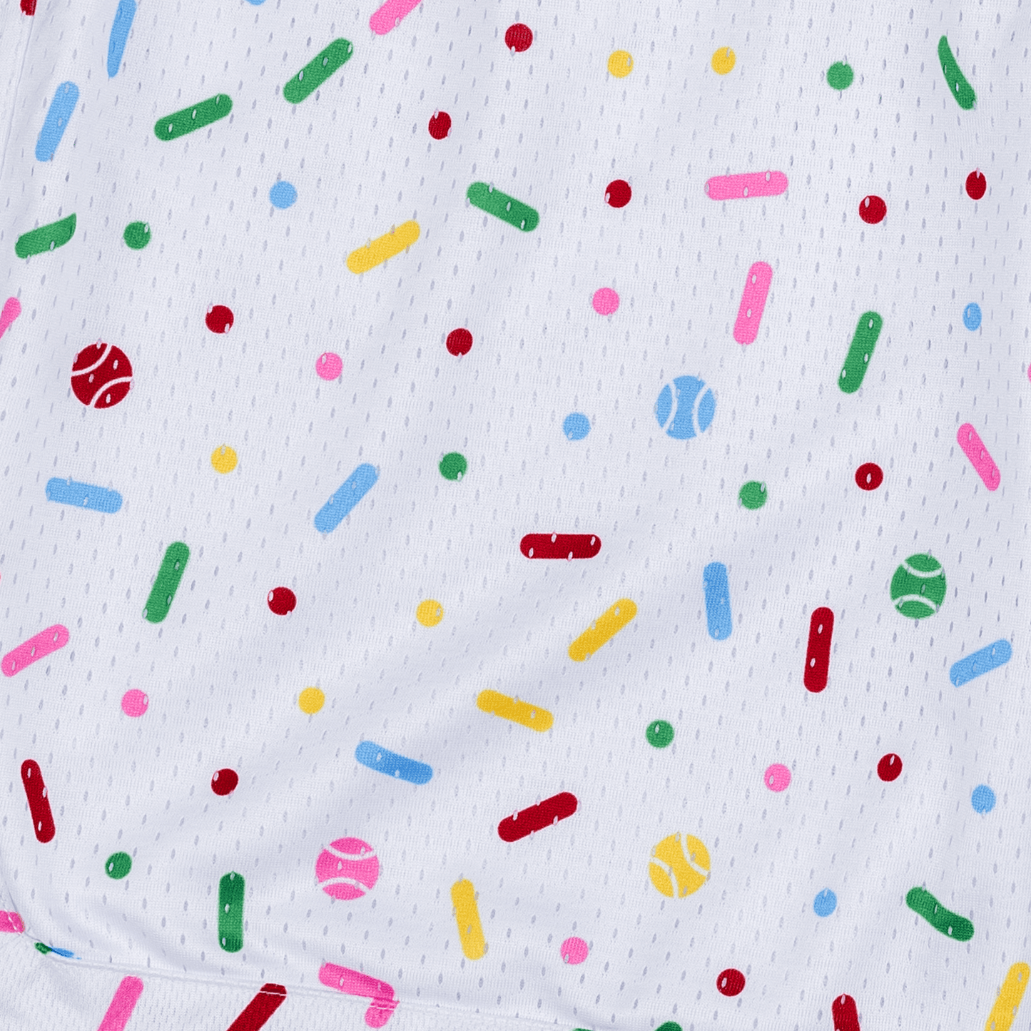 Sprinkles and Seams Mesh Lifestyle Baseball Shorts