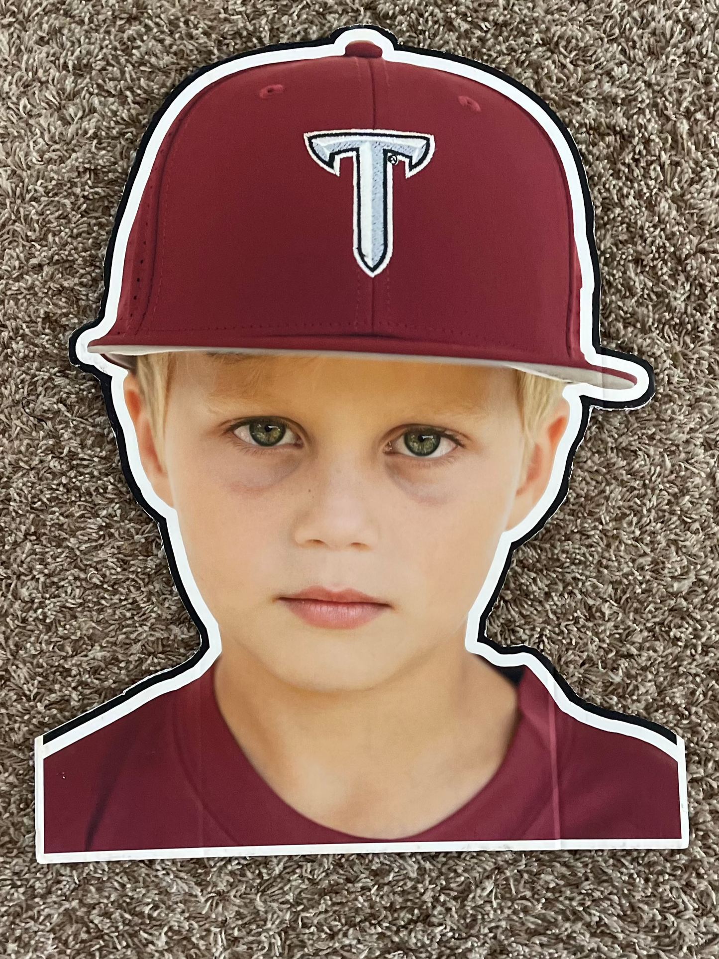 Player Big Head Cutout