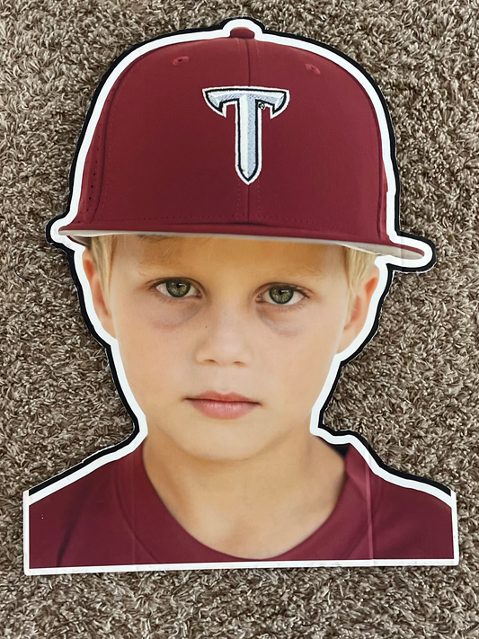 Player Big Head Cutout