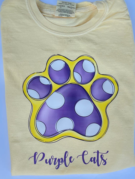 Purple Cat Paw - Adult