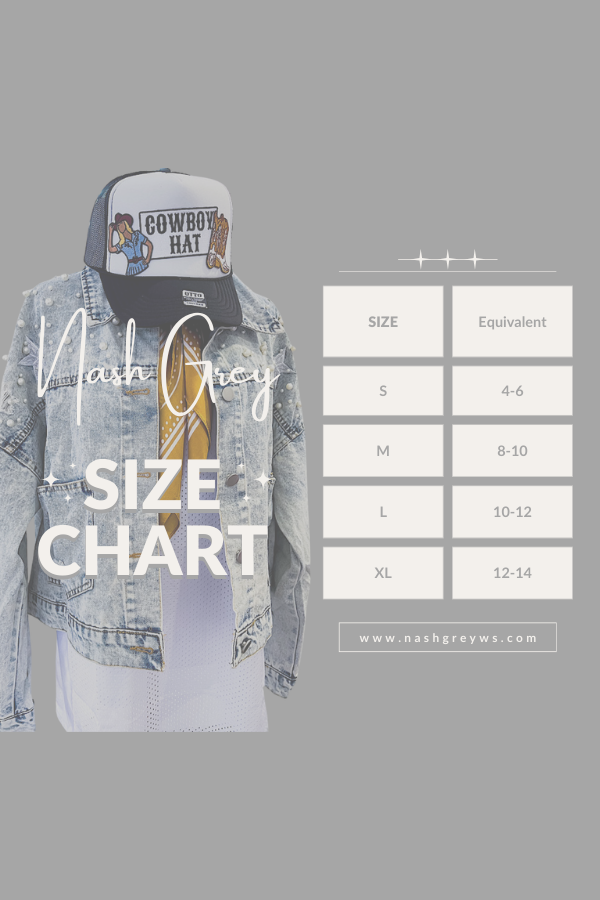 SC - Mandie Bow Print Denim Jacket