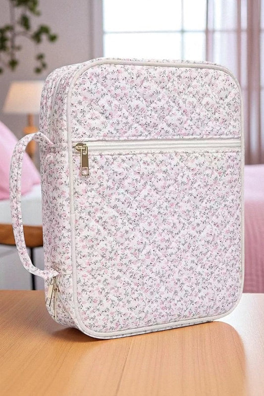 SC - ETA 9/2 - Naomi Pink Floral Print Bible Cover