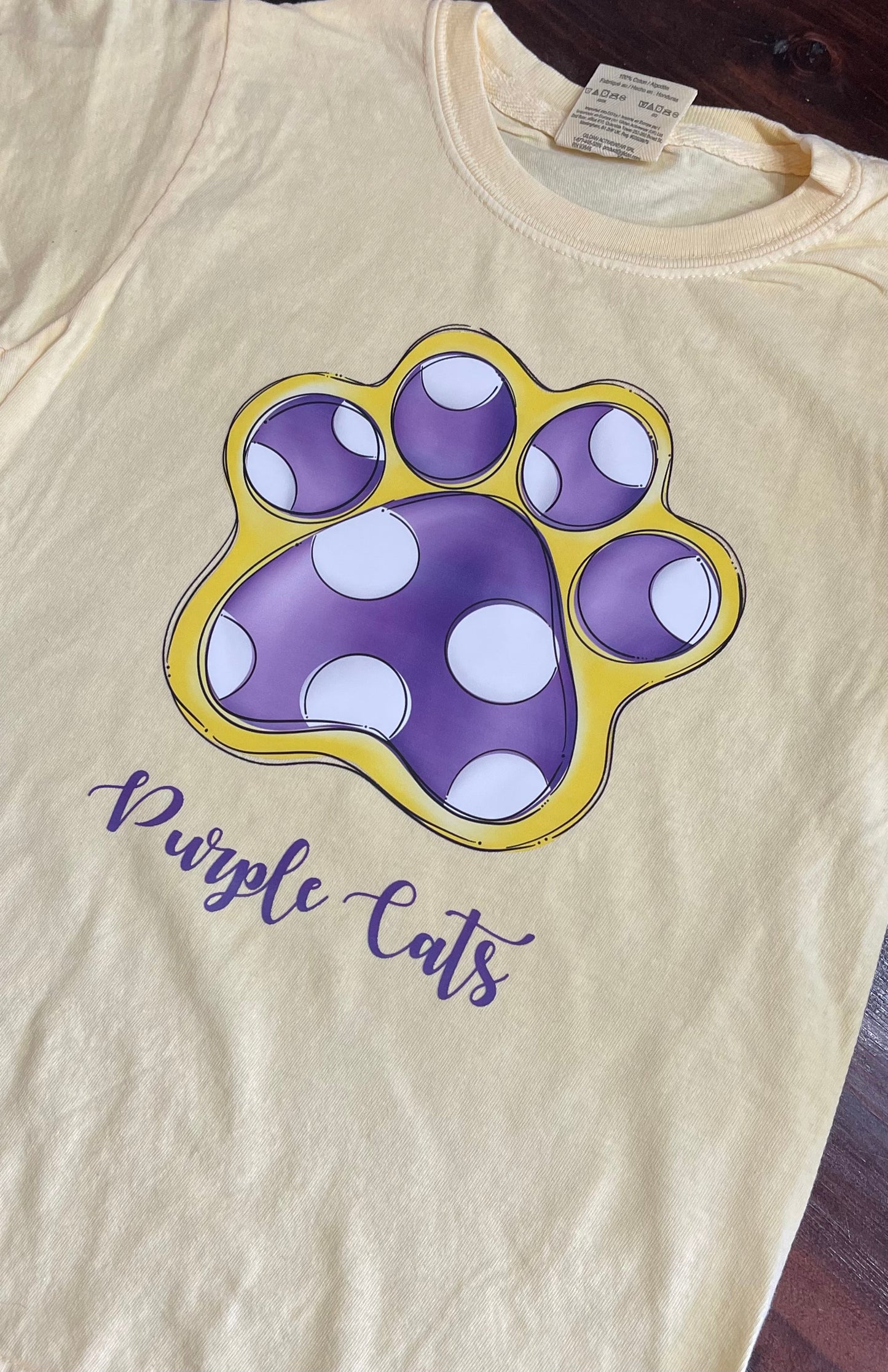 Youth Purple Cat Paw