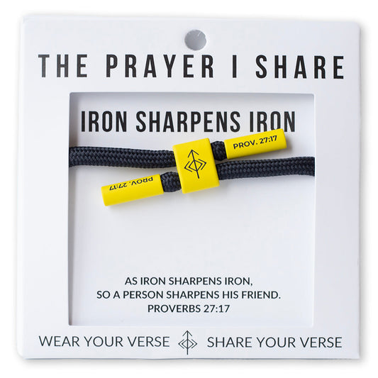 Iron Sharpens Iron, Proverbs 27:17