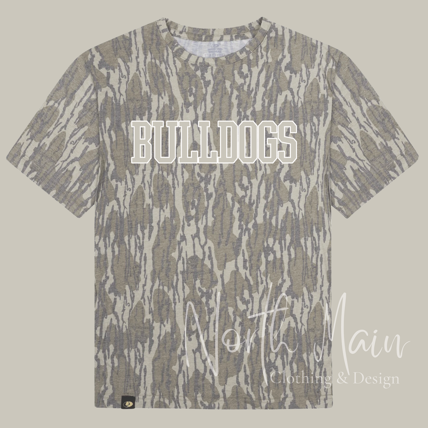 Wash out Camo Short Sleeve Tee