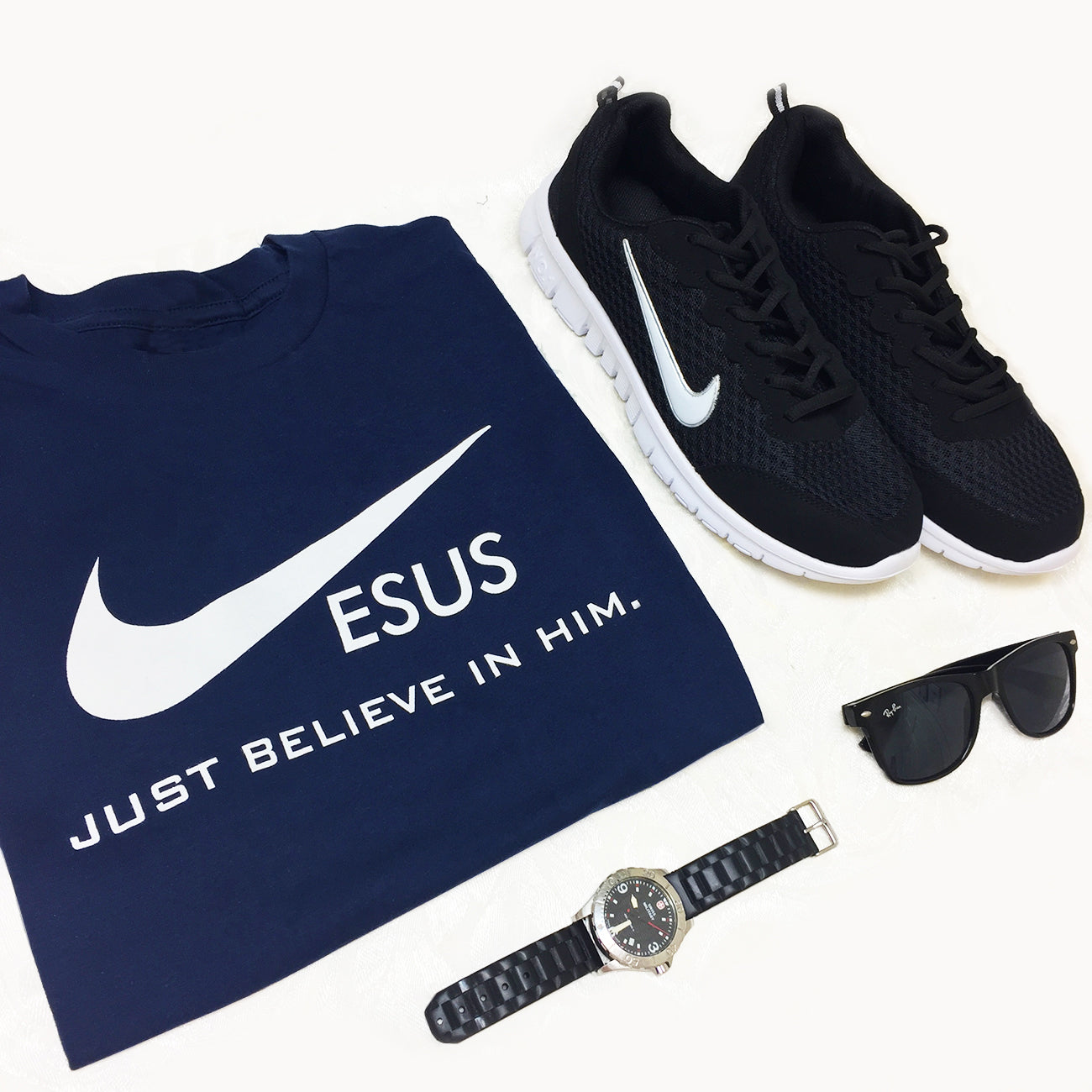 Just Believe in Him Jesus Christ T-Shirt