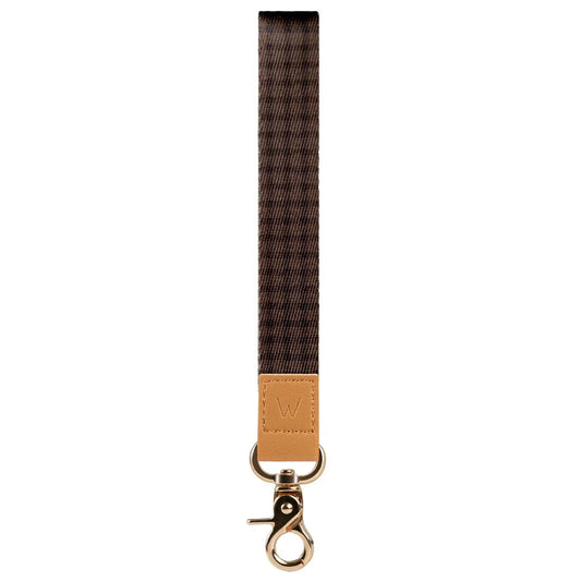 Cafe Gingham Wrist Lanyard