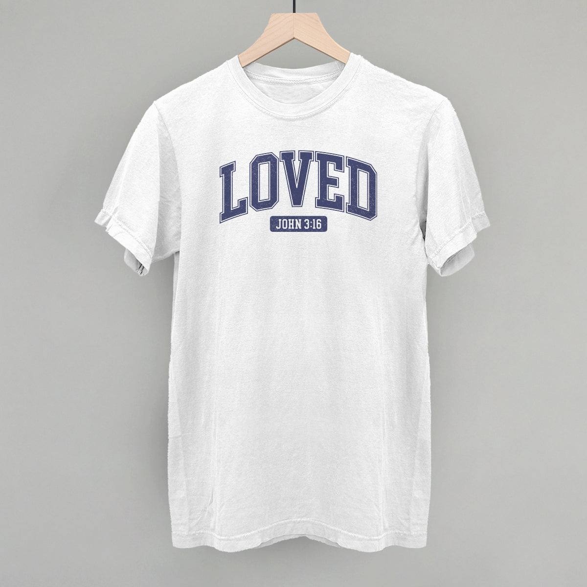 Loved John 3:16 (Navy)