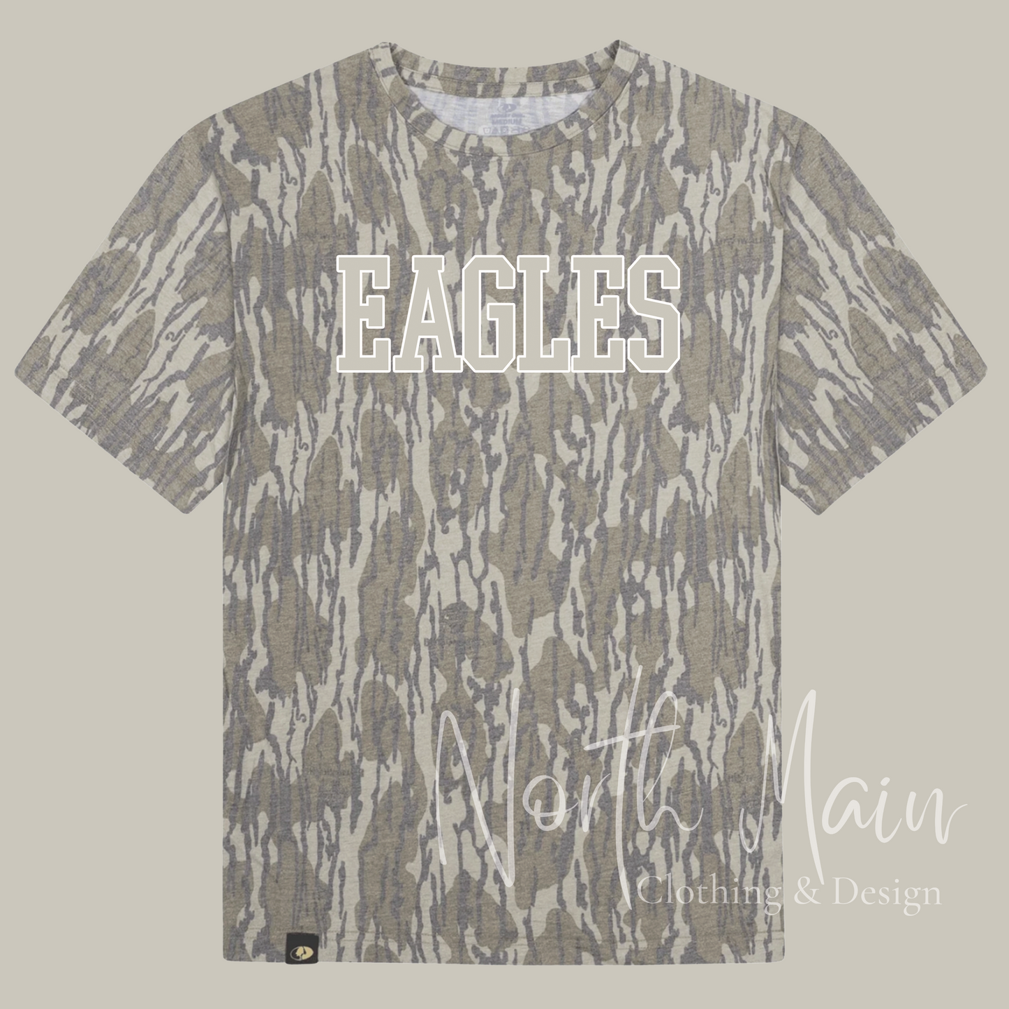 Wash out Camo Short Sleeve Tee