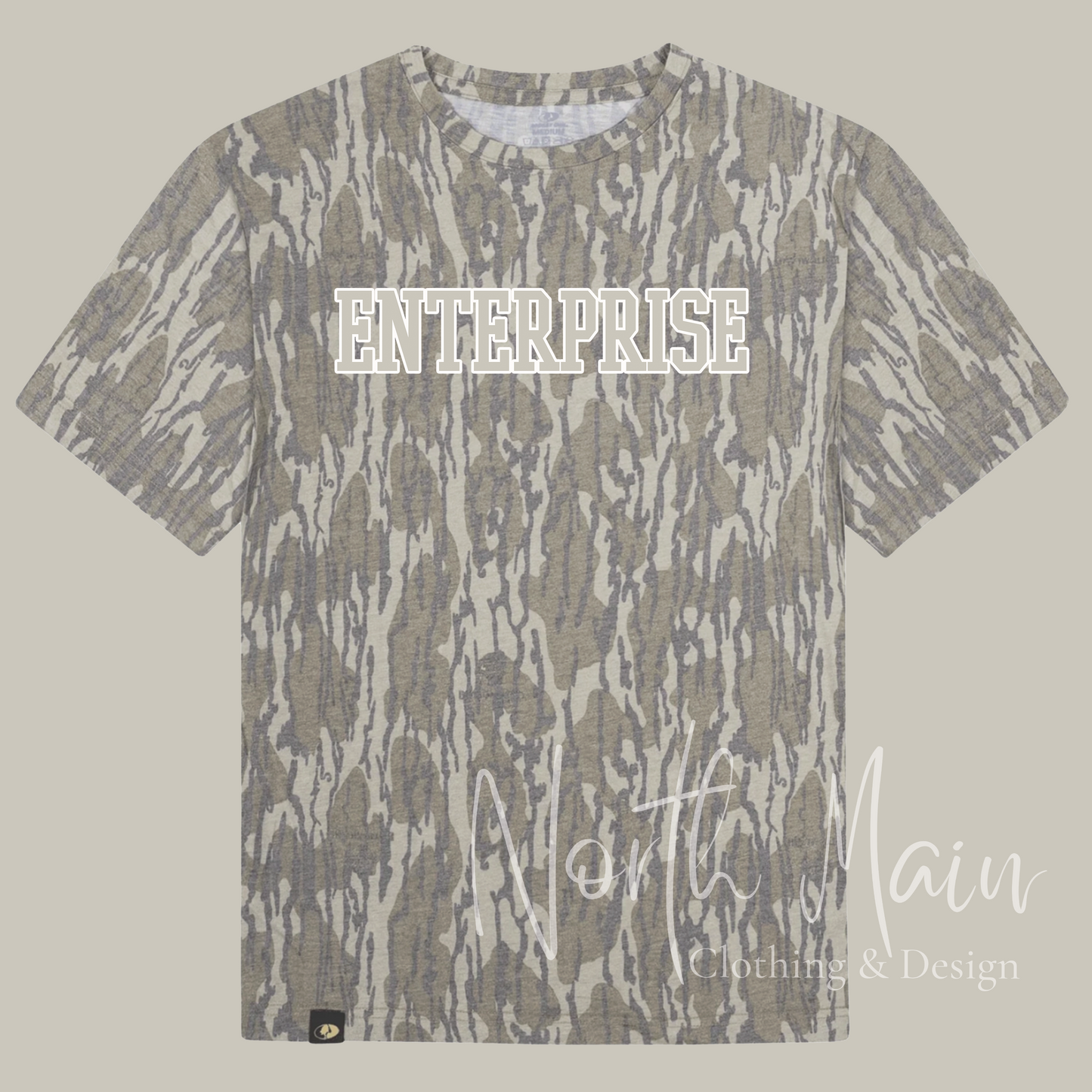 Wash out Camo Short Sleeve Tee