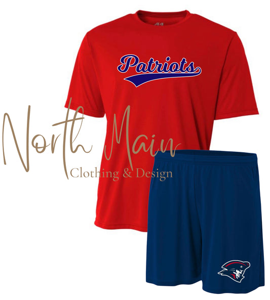 A4 4 inch short set without pockets (youth)