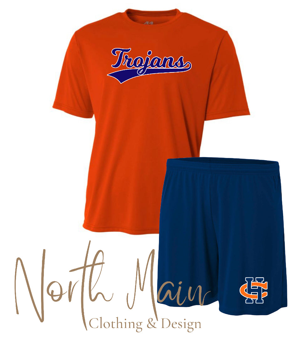 A4 4 inch short set without pockets (youth)