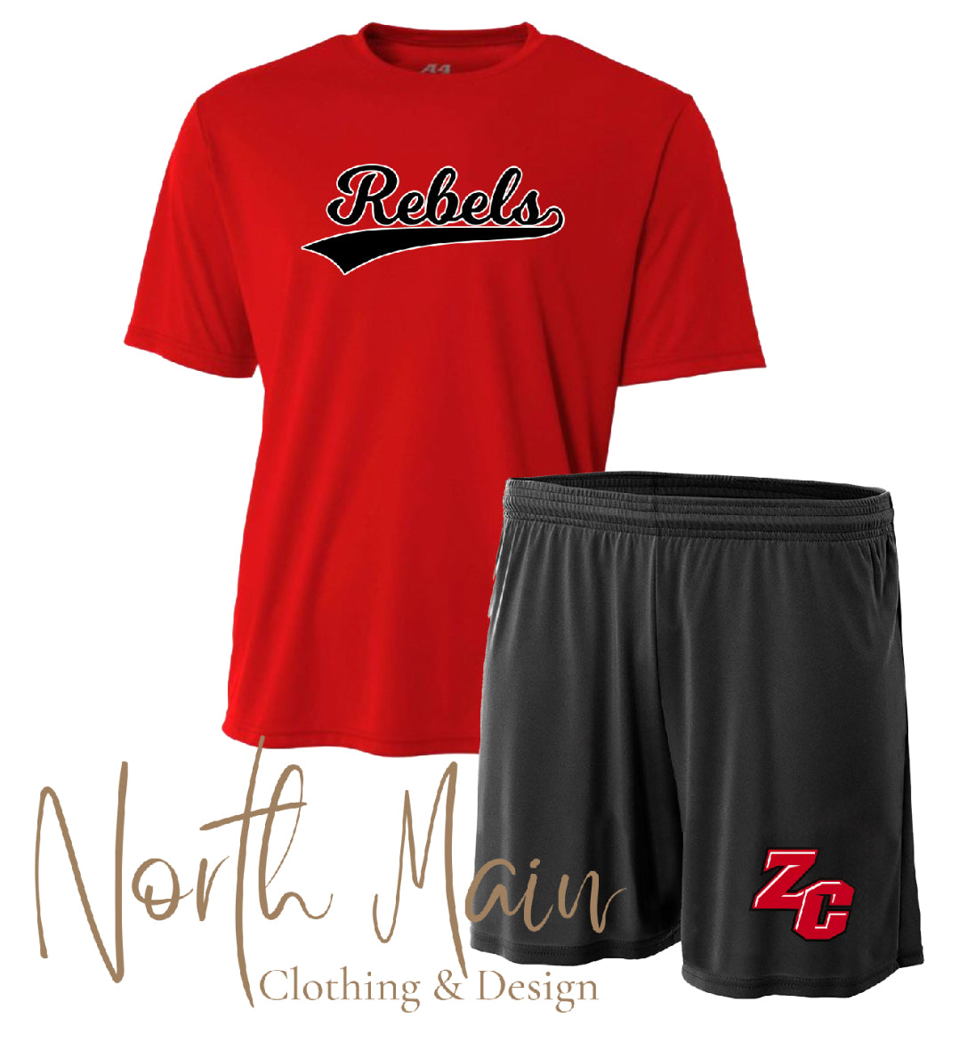 A4 4 inch short set without pockets (youth)