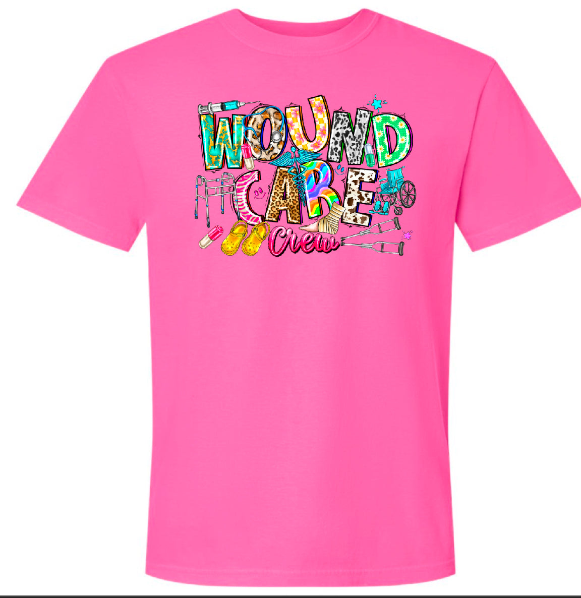 Wound Care Crew - Neon Pink