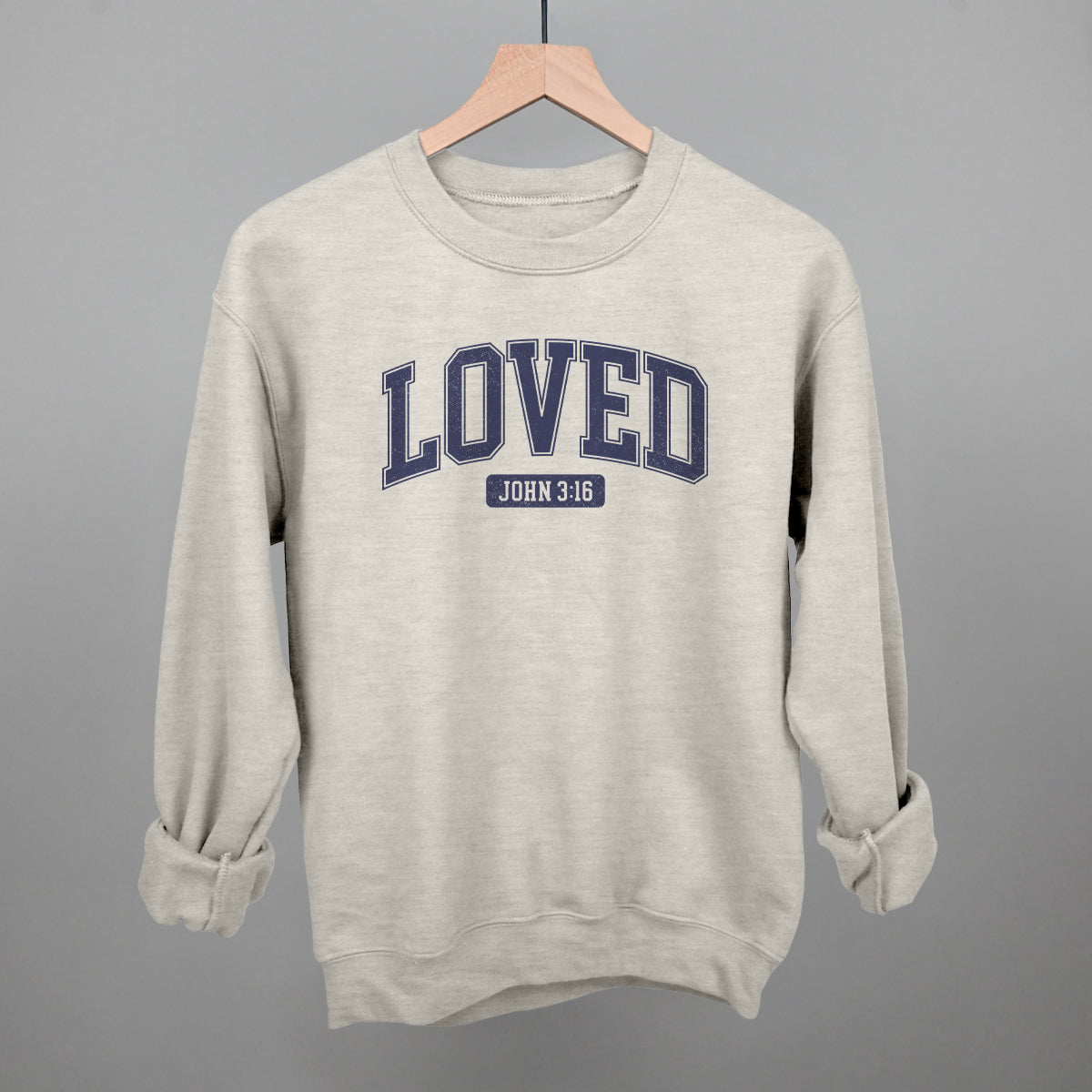 Loved John 3:16 (Navy)