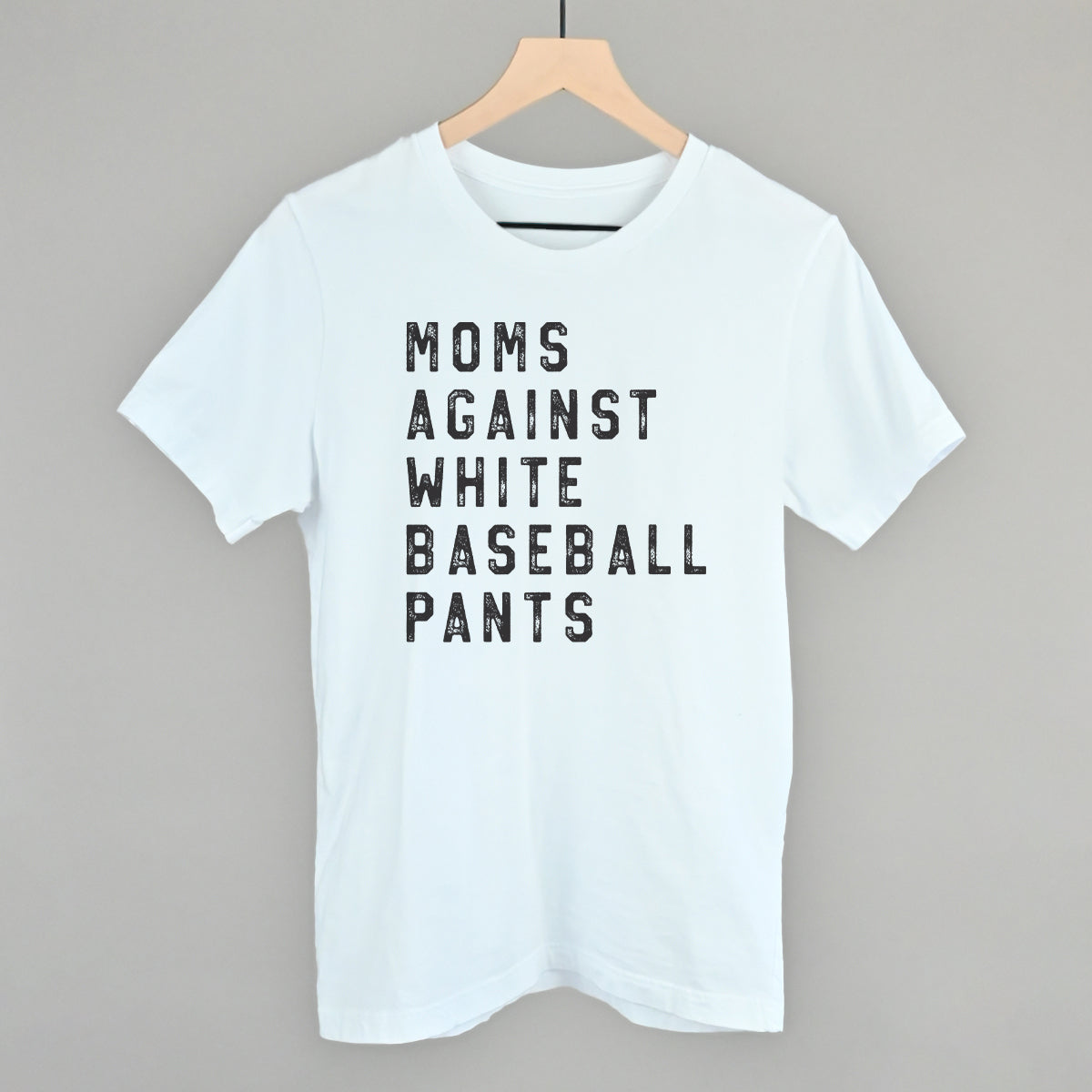 Moms Against White Baseball Pants