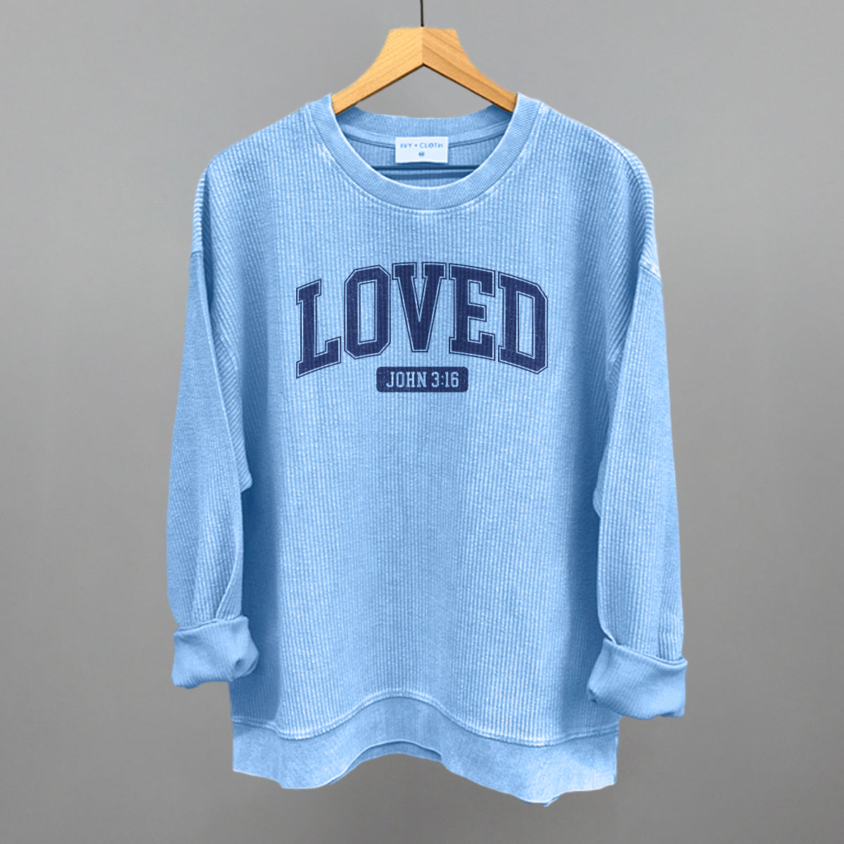 Loved John 3:16 (Navy)