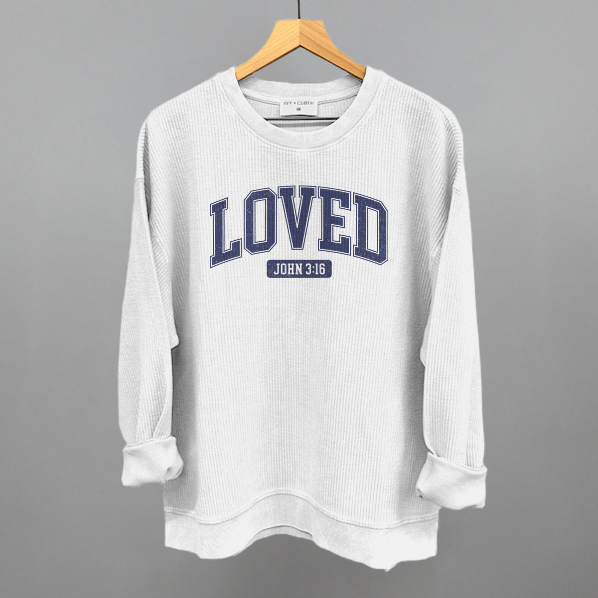 Loved John 3:16 (Navy)