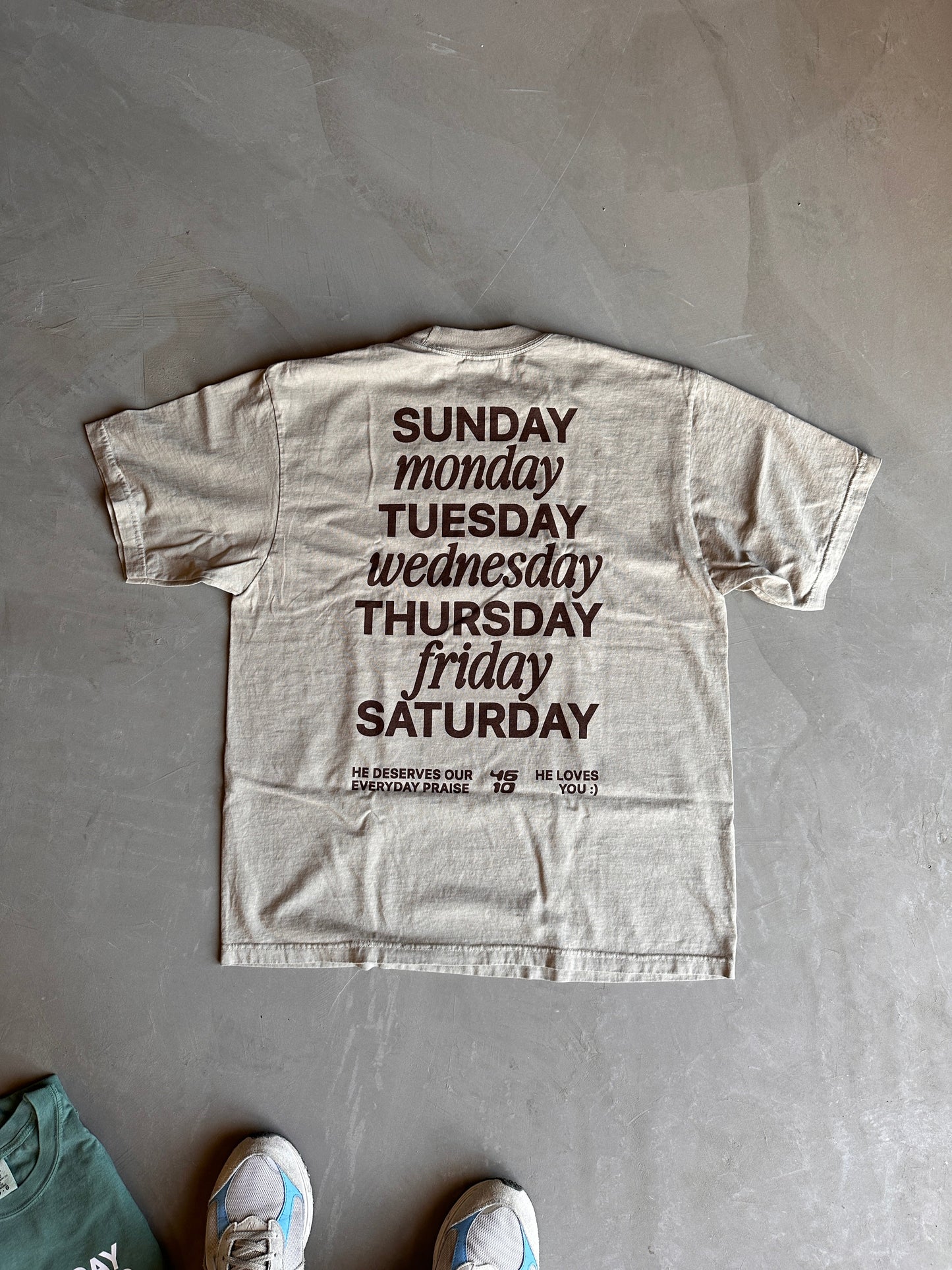 Monday Morning Faith Heavy Tee