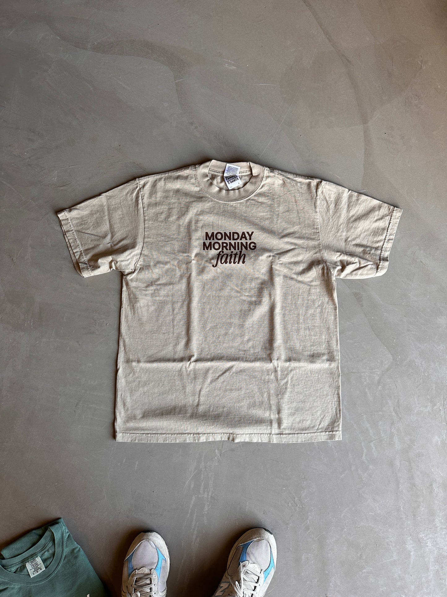 Monday Morning Faith Heavy Tee