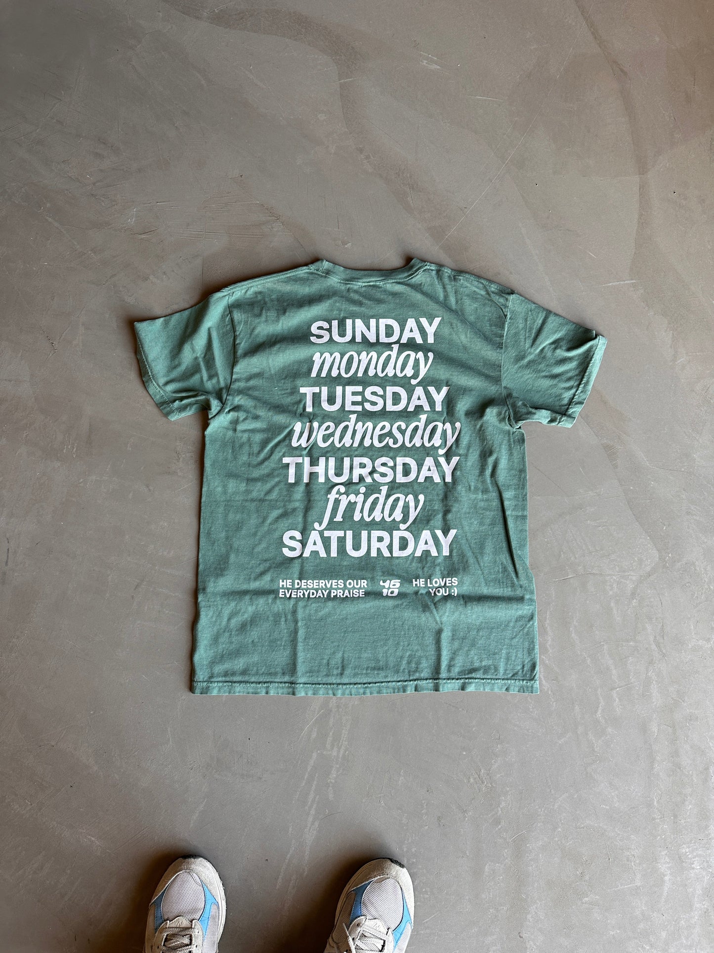 Monday Morning Faith Heavy Tee