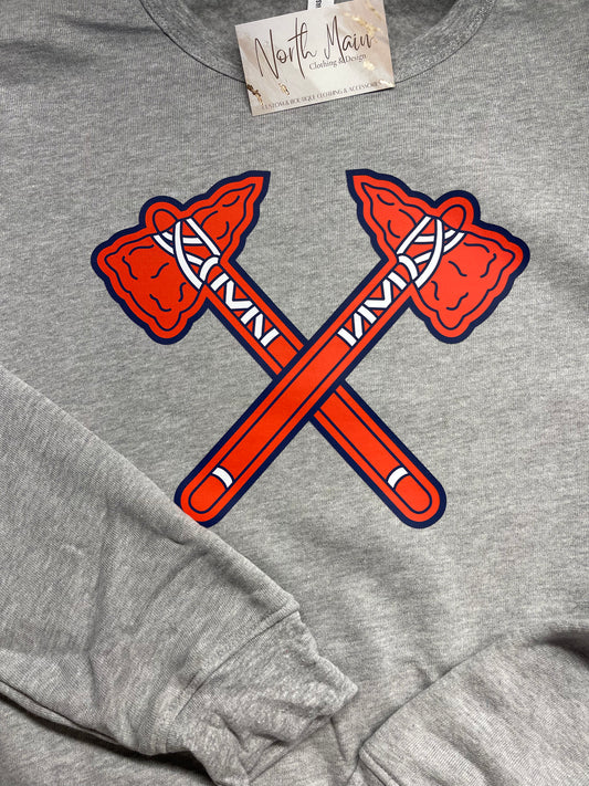 Custom Warriors Bella Canvas Sweatshirt