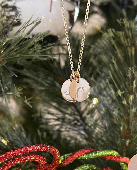 Laser Engraved Necklace