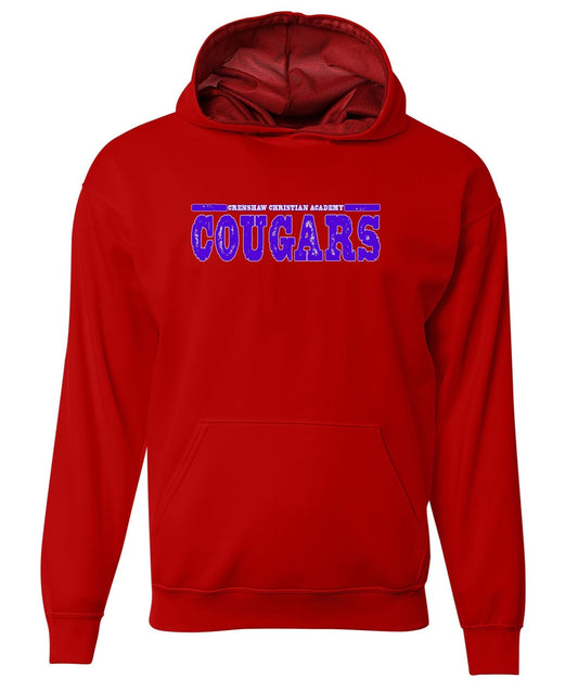 A4 Fleece Hoodie  - School Design (Youth & Adult)
