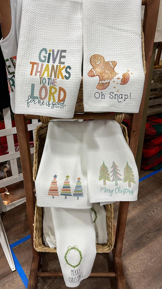 Kitchen Waffle Towels