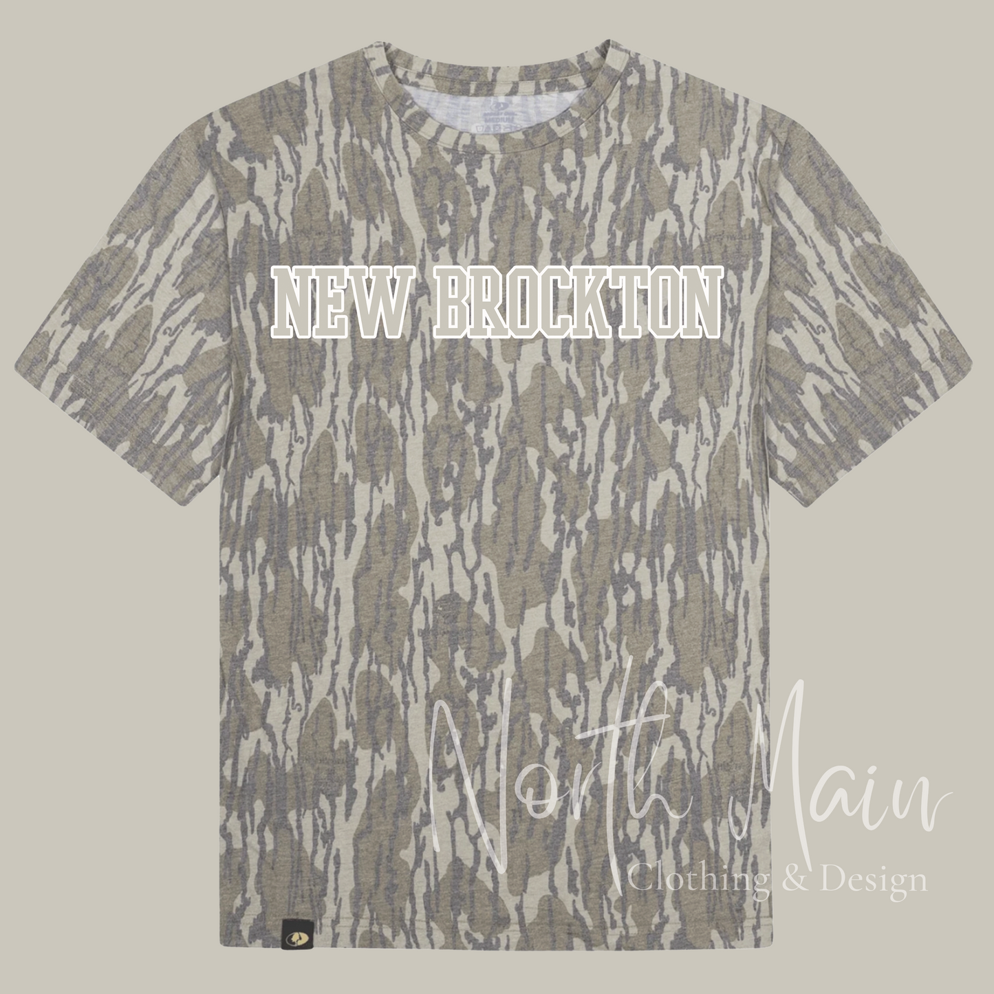 Wash out Camo Short Sleeve Tee