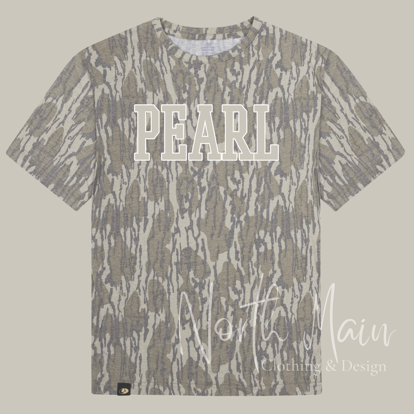 Wash out Camo Short Sleeve Tee