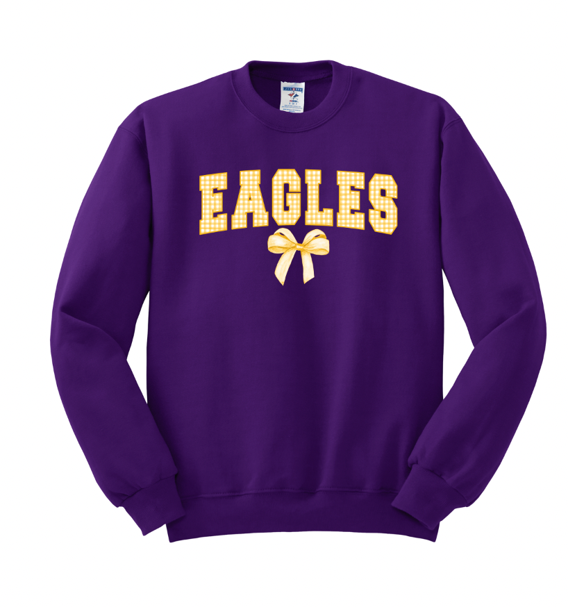 Gingham Coquette Mascot Sweatshirts - Adult 🎀