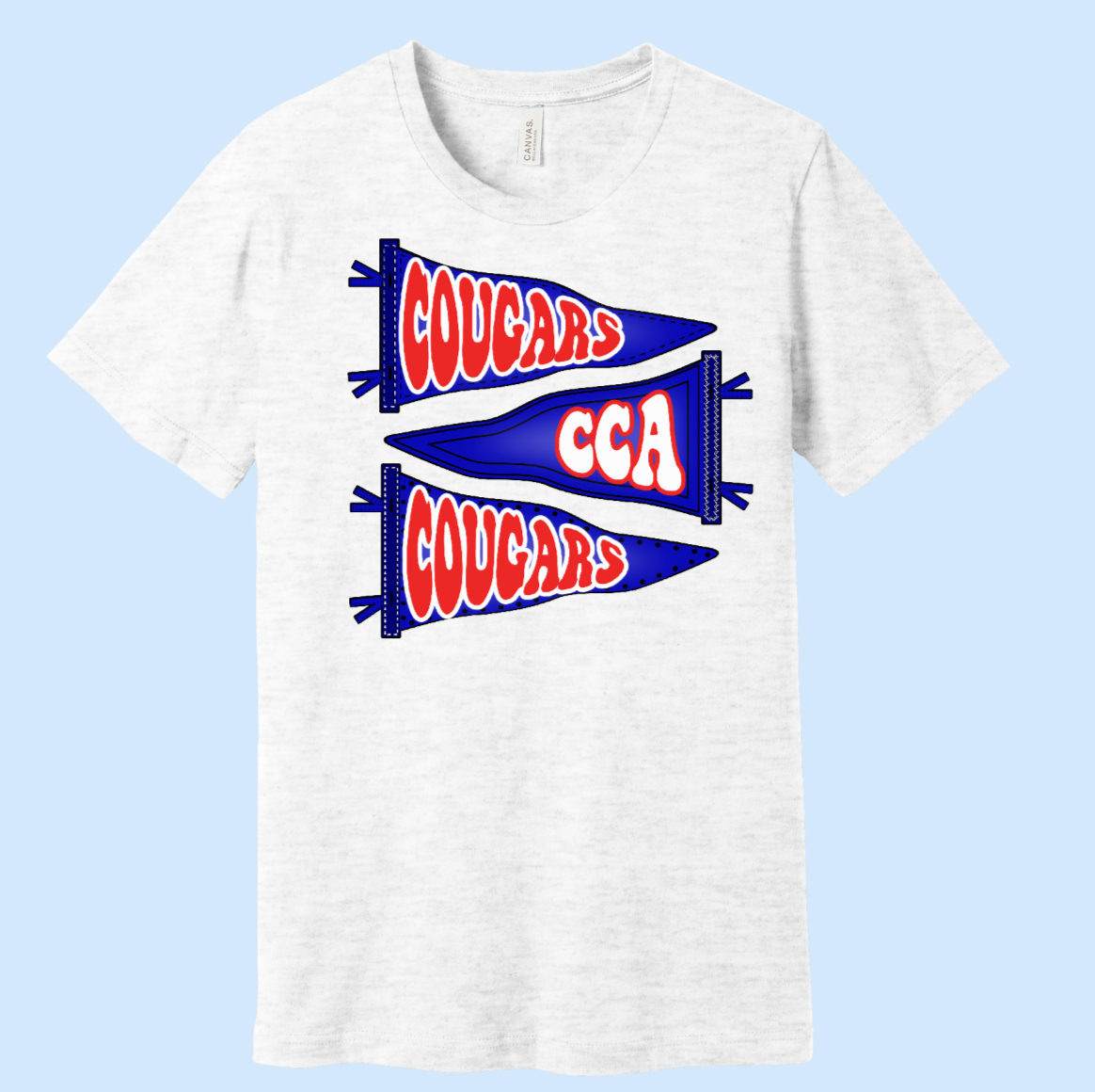 Team Pennant Bella Tshirt - Adult